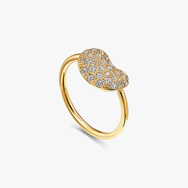 Sixteen Stone Ring In Gold