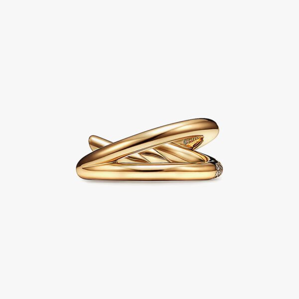 Bone Ring in Yellow Gold