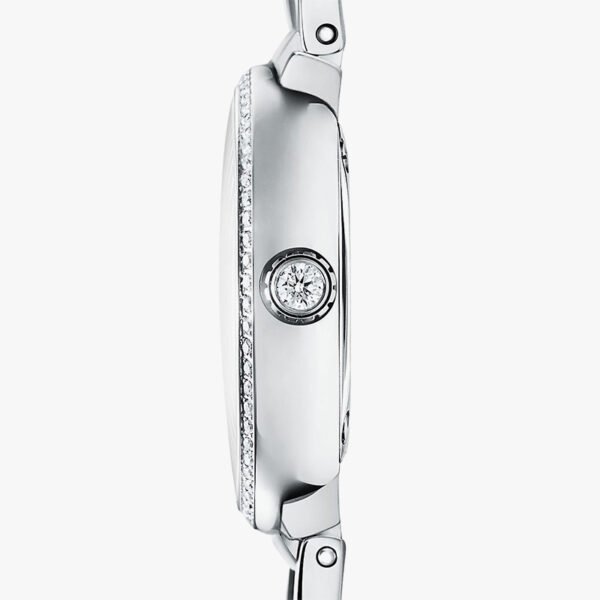 Round Watch White Gold